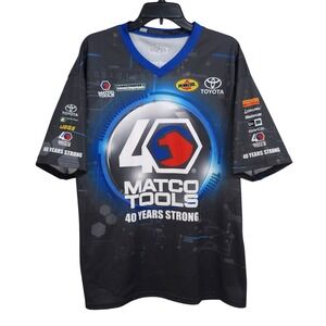 Matco Tools 40 Years Strong Racing Jersey Antron Brown DSR Mens XL Toyota NHRA